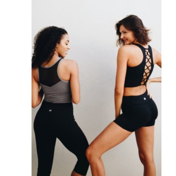 86. ☀️Nova Lace Up Workout Crop Top☀️ - Picture 6 of 12